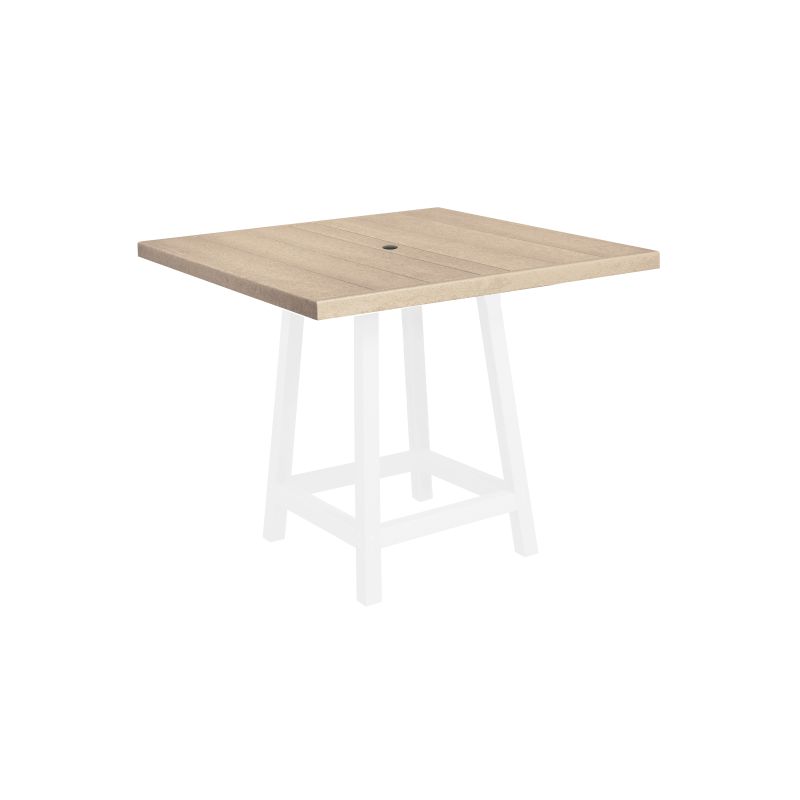 40" Square Table Top with 40" Premium Pub Table Legs - TT13/TB23