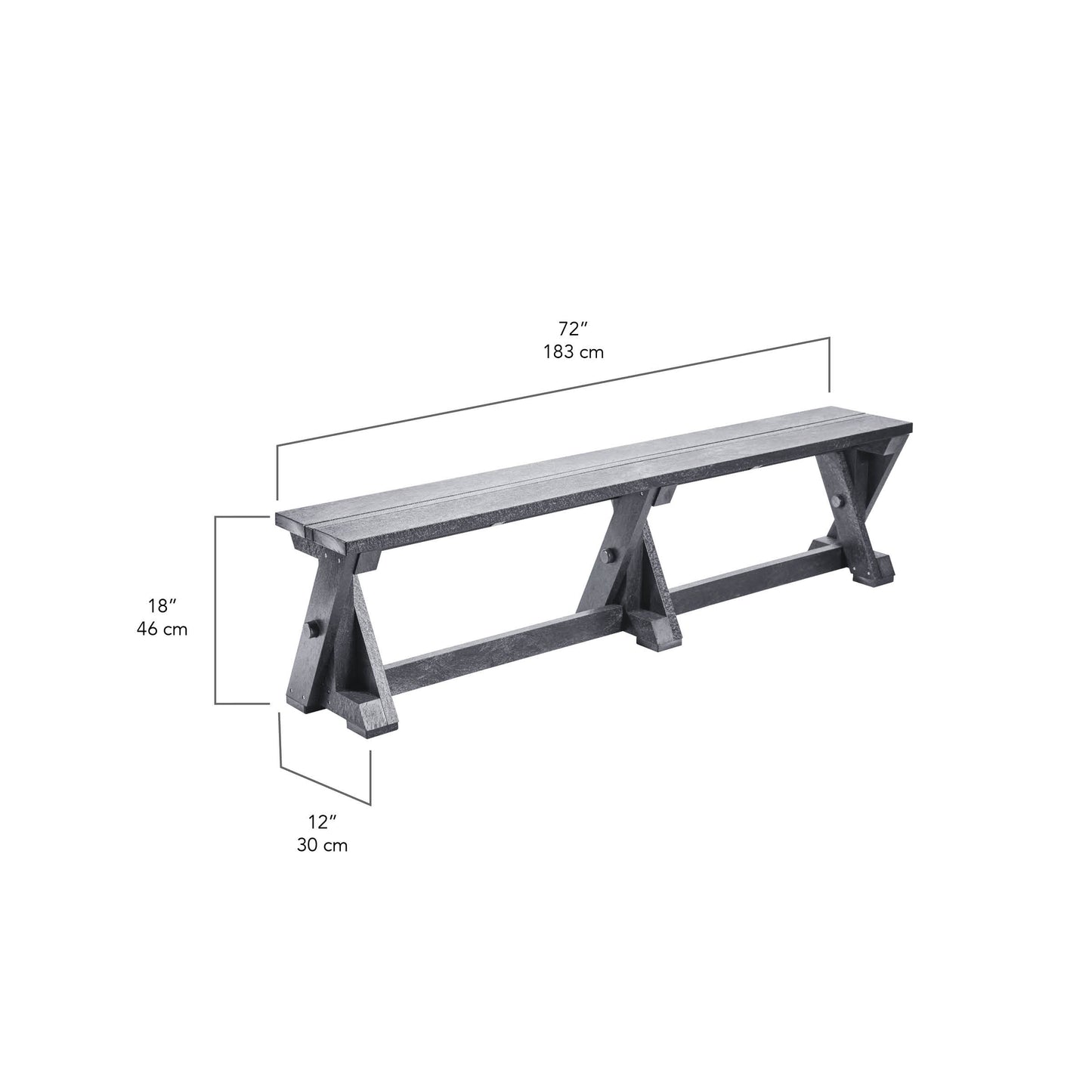 Harvest Dining Table Bench - B201