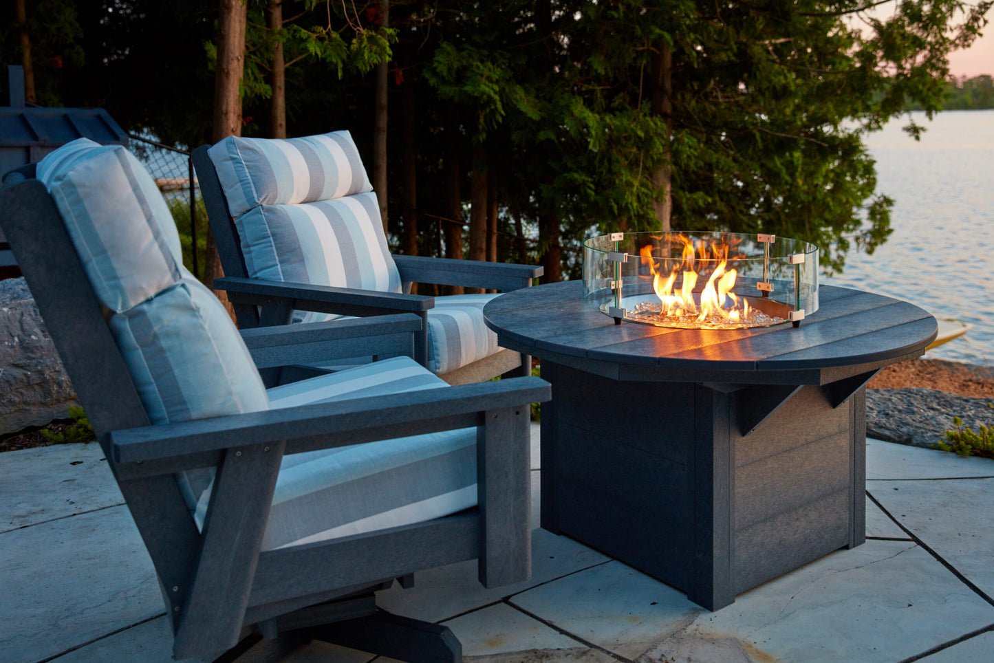 46″ Round Fire Table - FT02