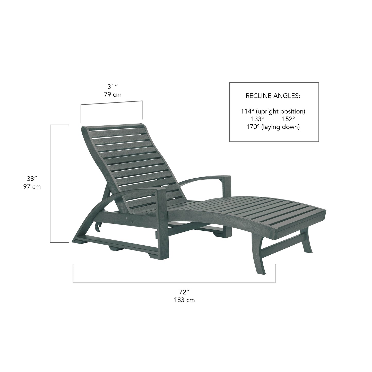 St. Tropez Chaise Lounge - L38