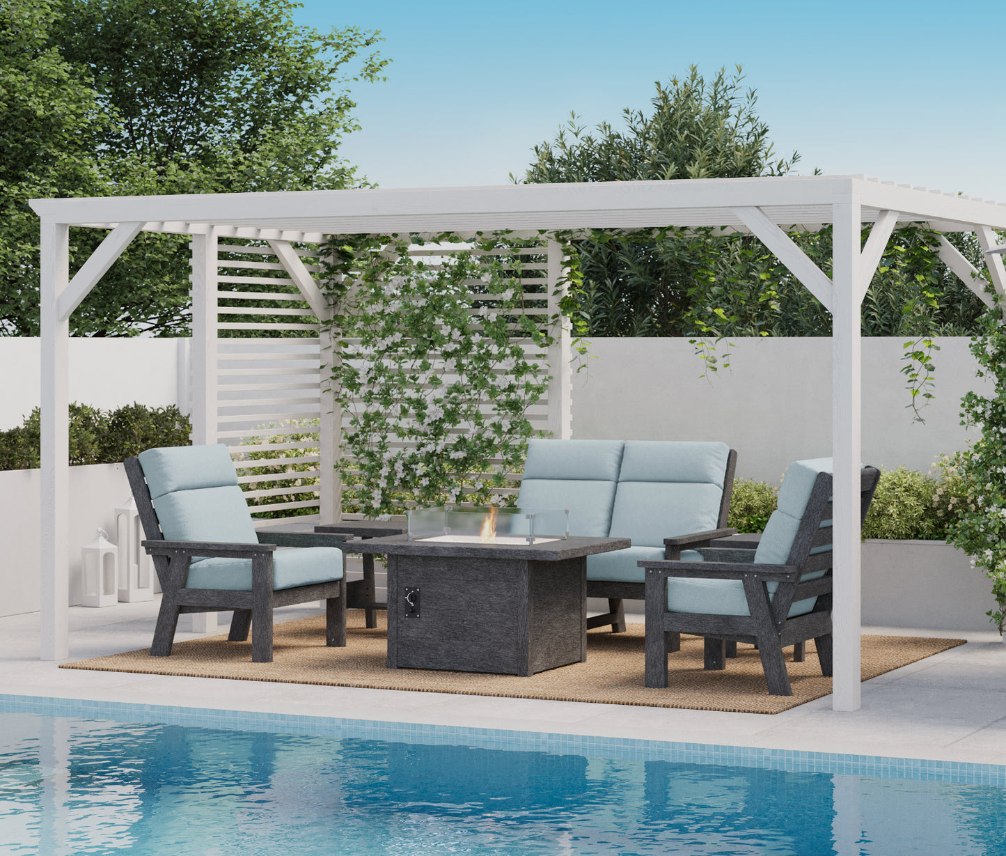 48″ Rectangular Fire Table - FT01