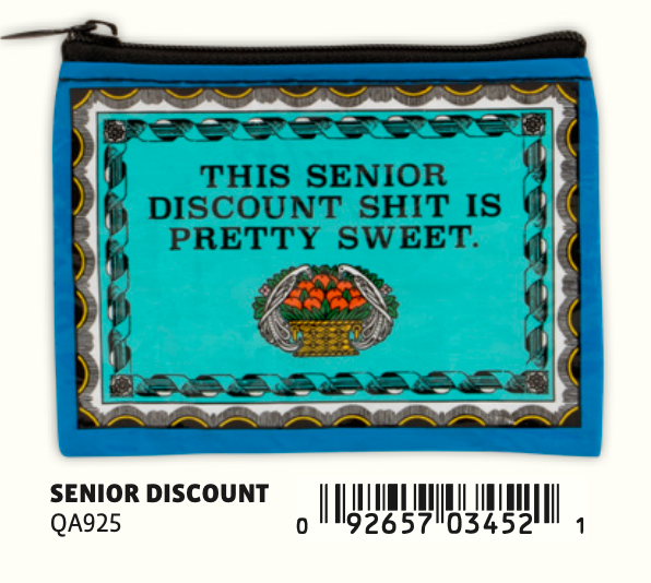 Blue Q Coin Purse