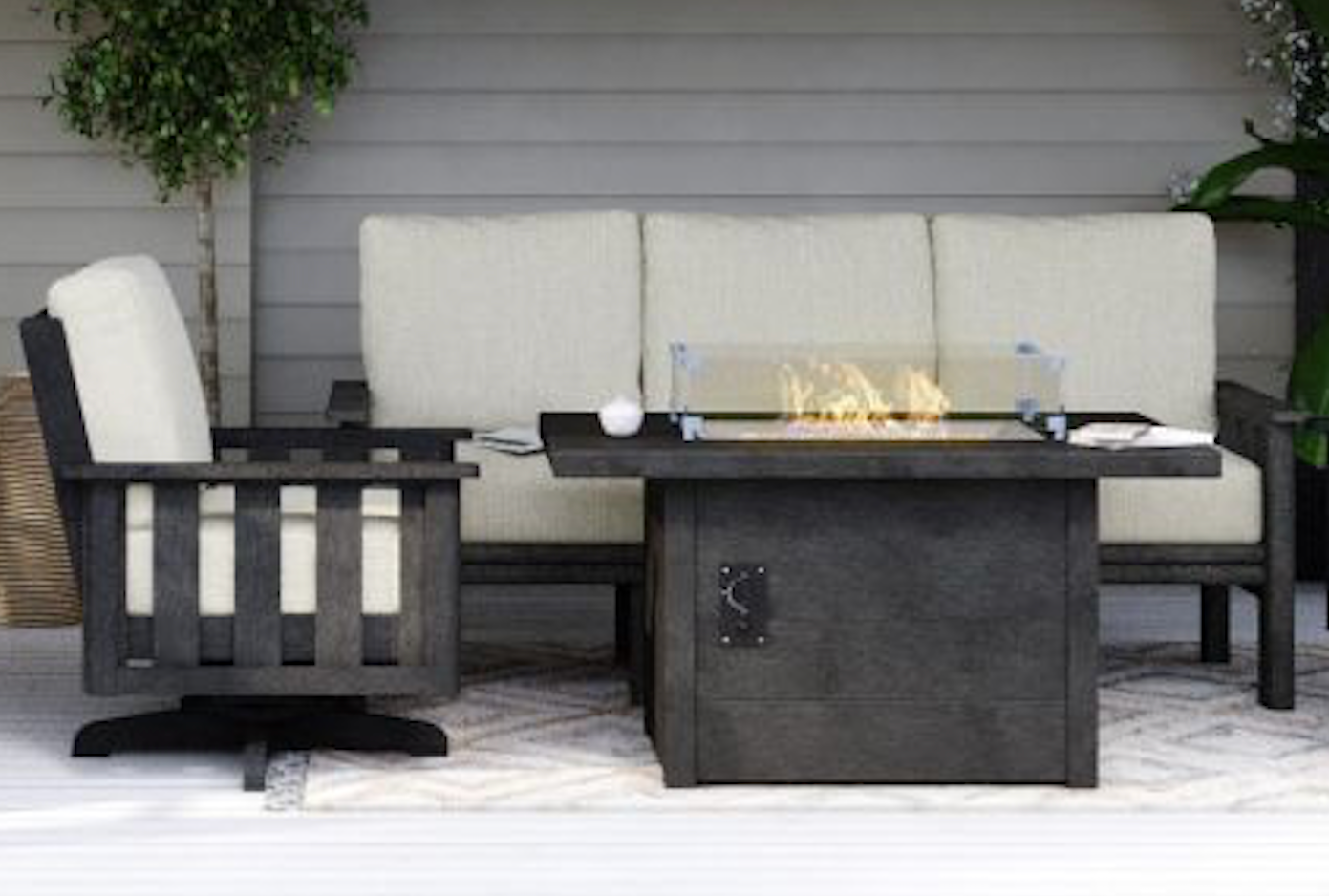 48″ Rectangular Fire Table - FT01