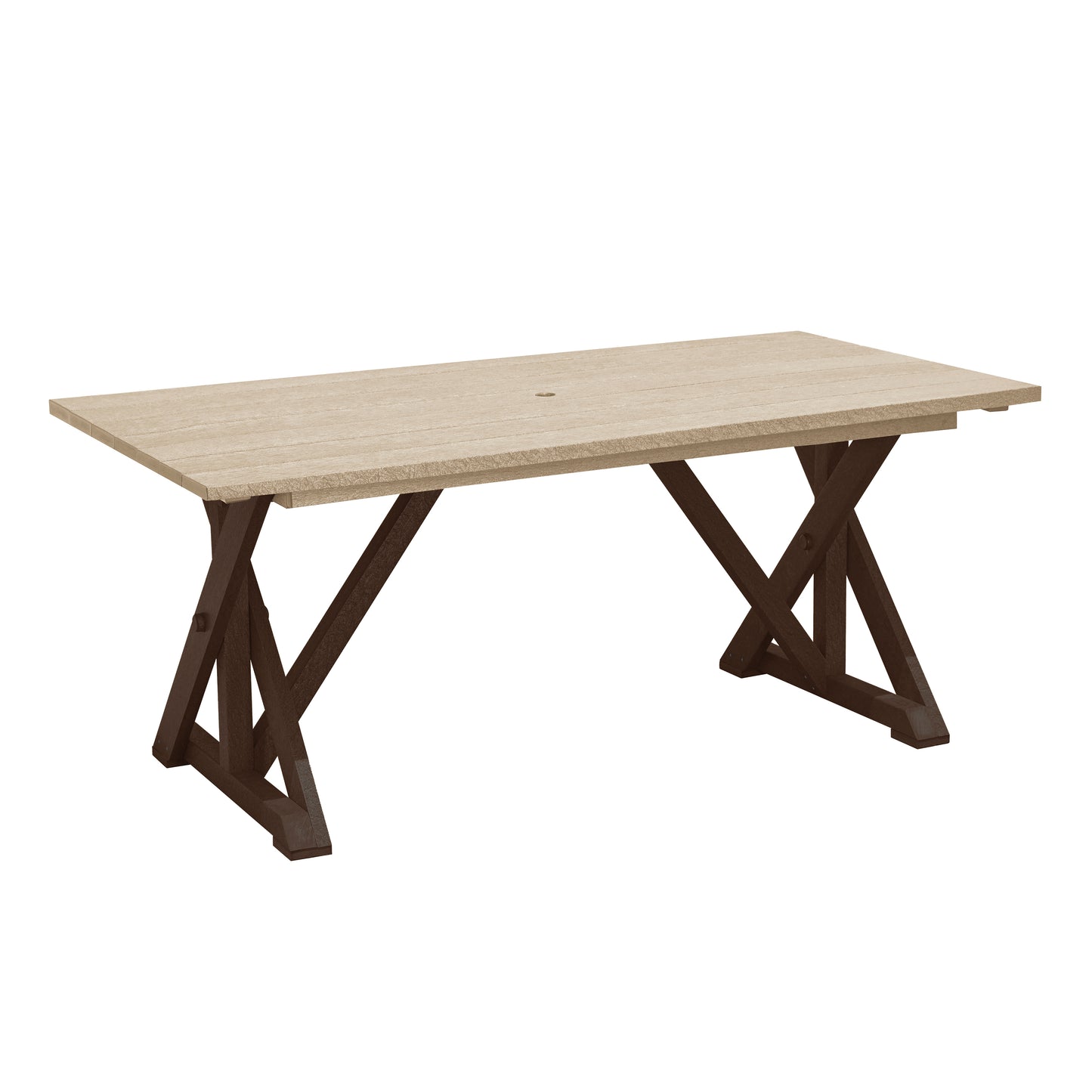 Harvest Dining Table w/ 2" Umbrella Hole - T203