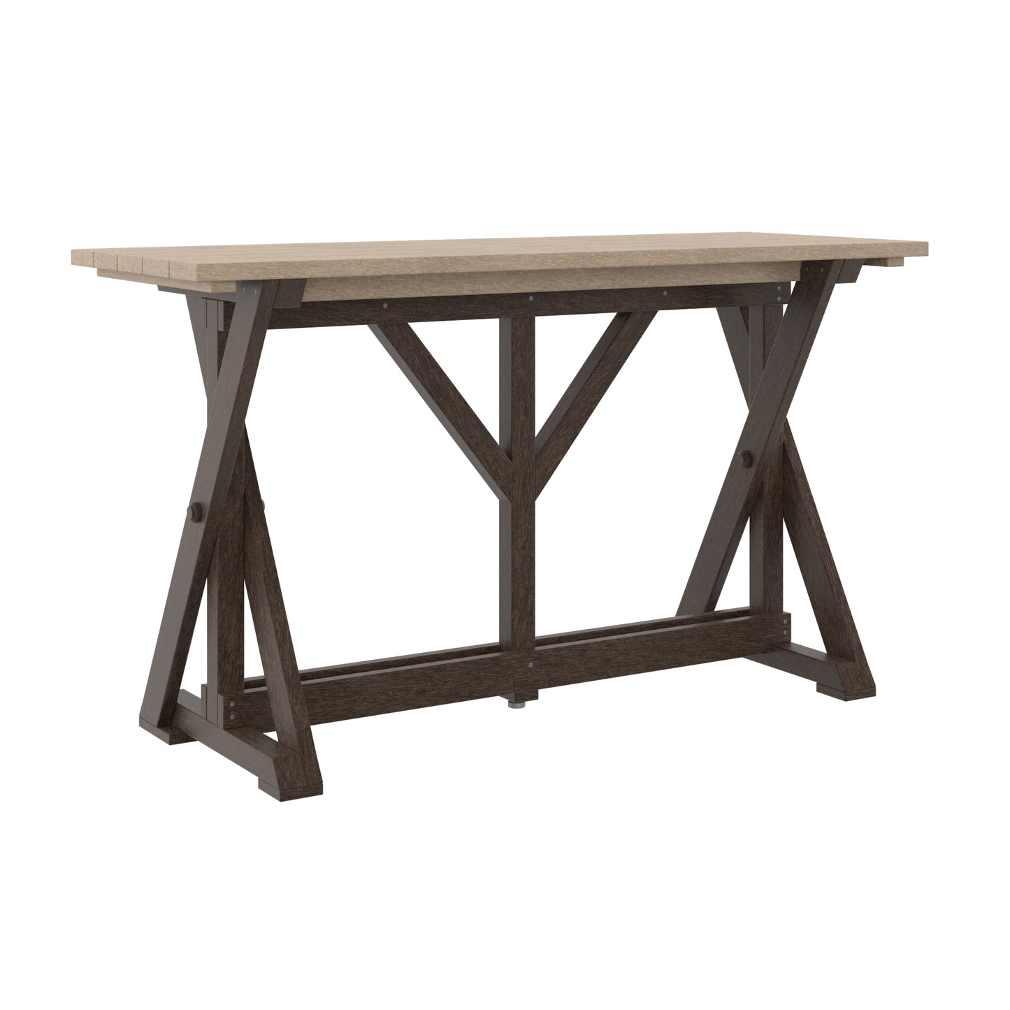 72" Harvest Bar Table - T204