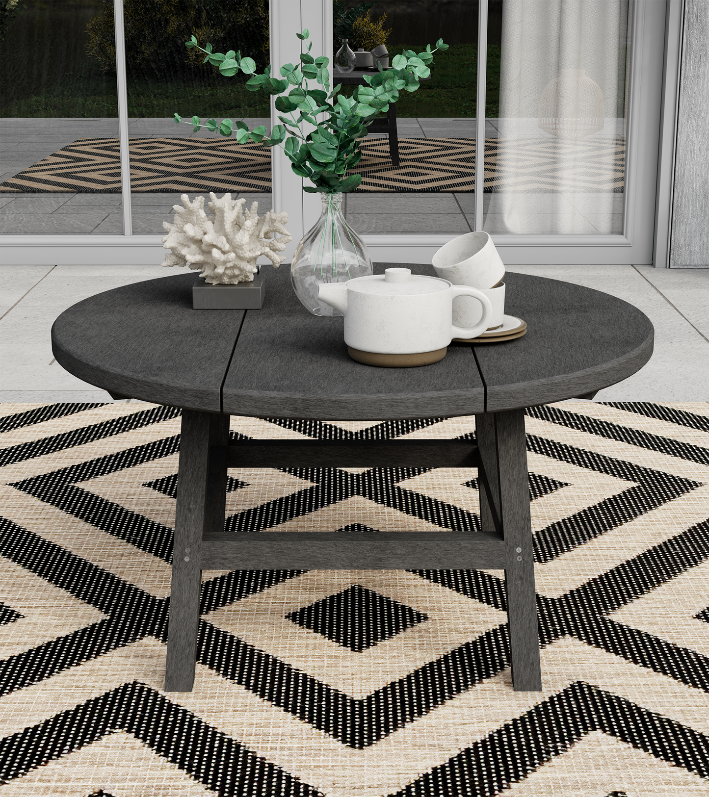 32" Round Table Top w/ 17" Cocktail Table Legs -TT03/TB01
