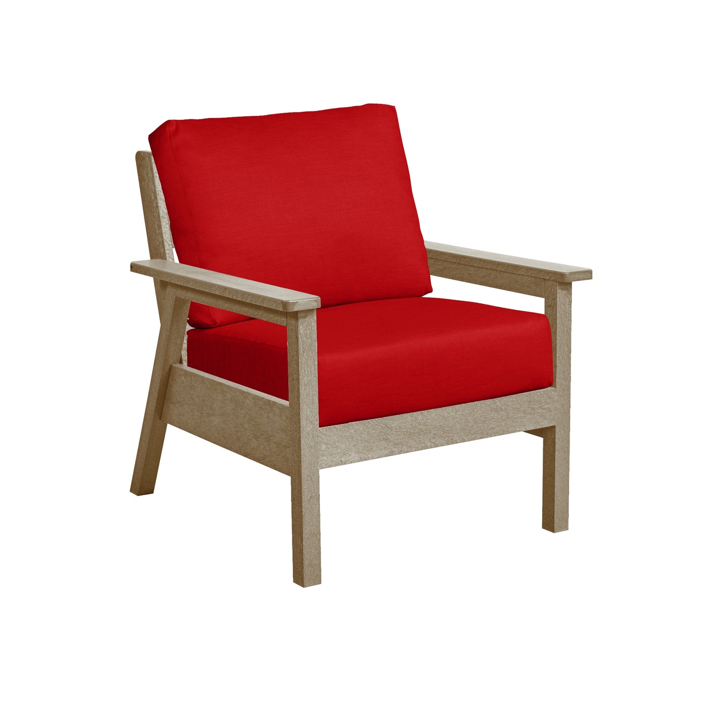Tofino Chair BEIGE FRAME WITH CUSHIONS - DSF281 [DSF241}