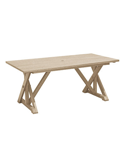 Harvest Dining Table w/ 2" Umbrella Hole - T203