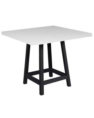 40" Square Pub Table Top with 40" Premium Pub Table Legs - TT13/TB23