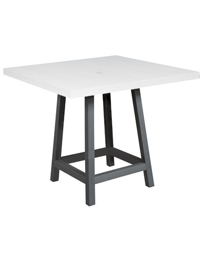 40" Square Pub Table Top with 40" Premium Pub Table Legs - TT13/TB23