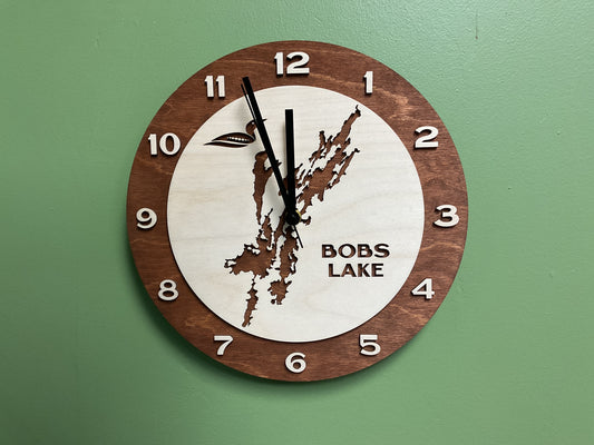 RM Lake Art Clock