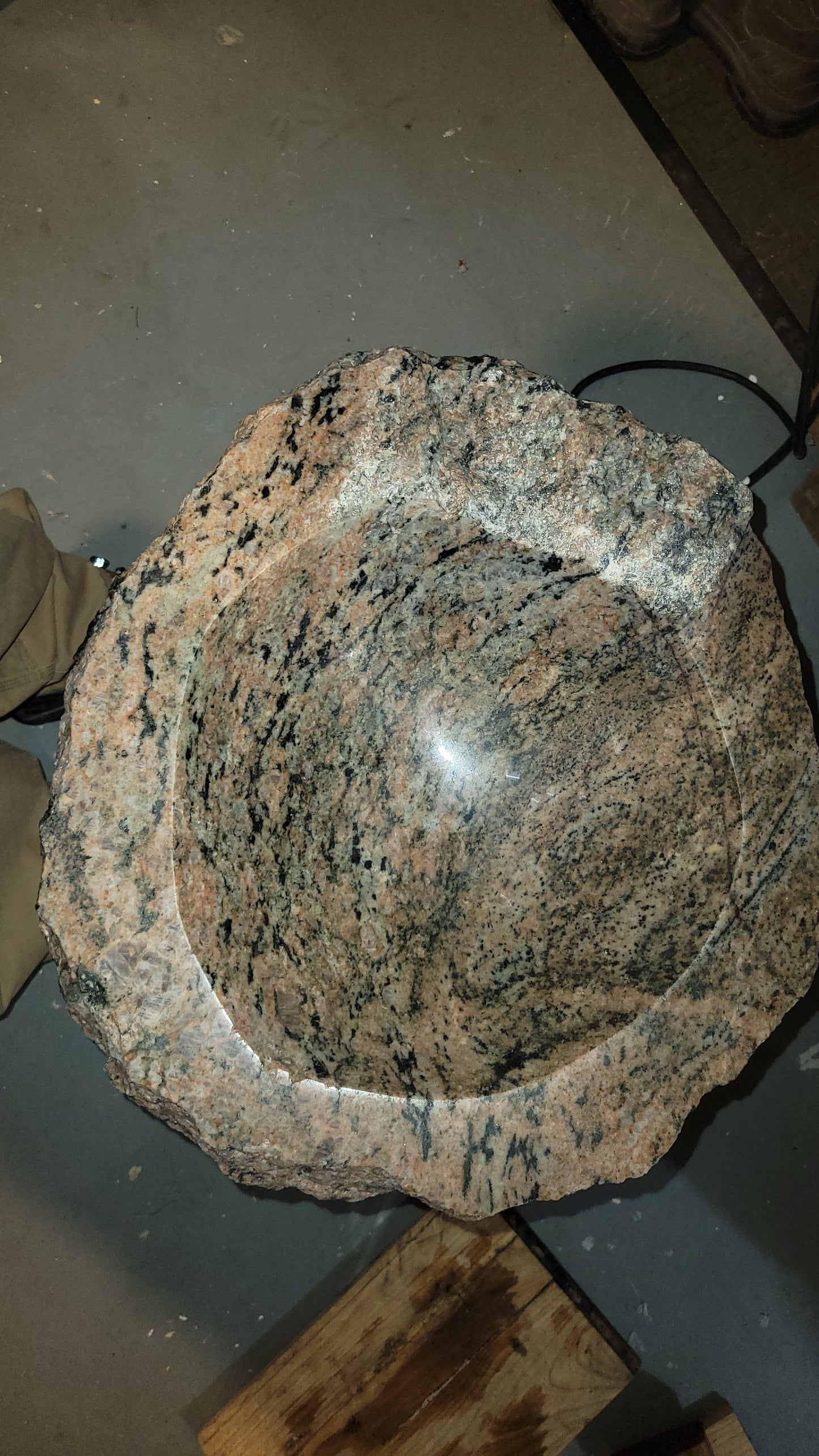 Lydford Cut Stone Bird Bath