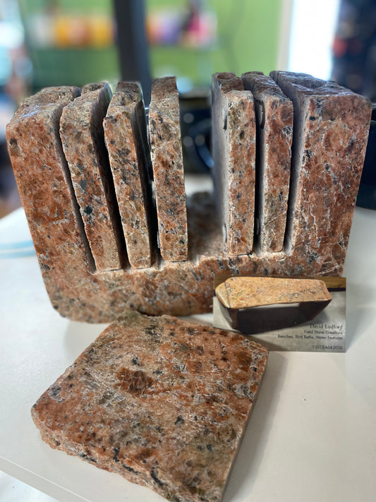 Lydford Cut Stone Coasters