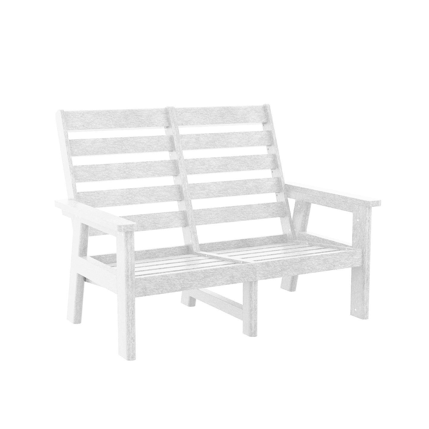 Charleston High Back Loveseat Frame- DSF292 - MUST ADD CUSHION SETS