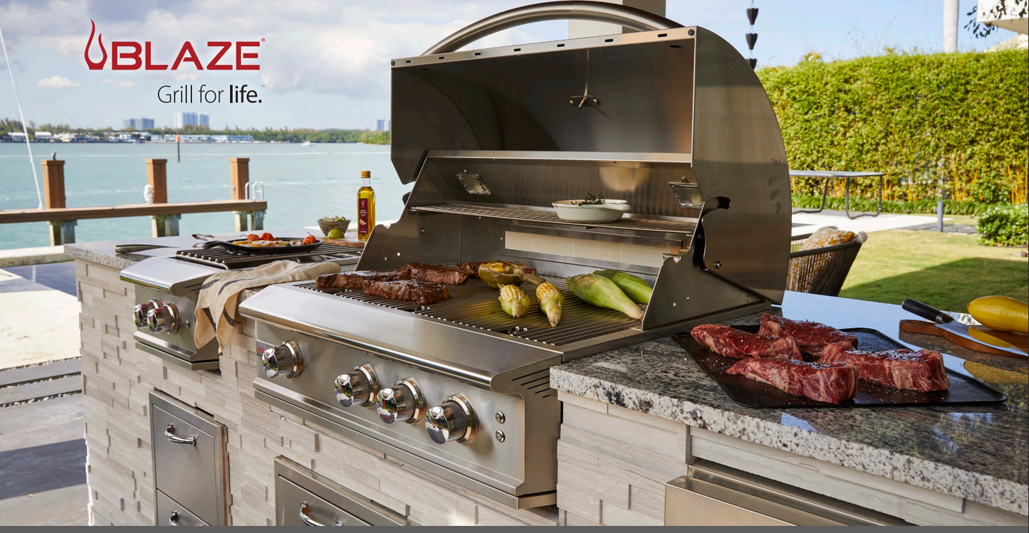 Blaze 4-Burner Premium LTE+ Built-In Gas Grill