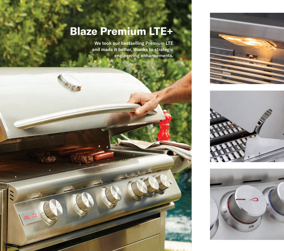 Blaze 4-Burner Premium LTE+ Built-In Gas Grill