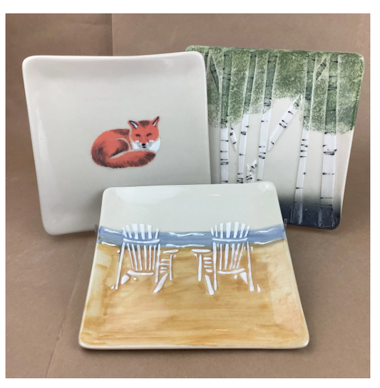 Susan Robertson Square Plate
