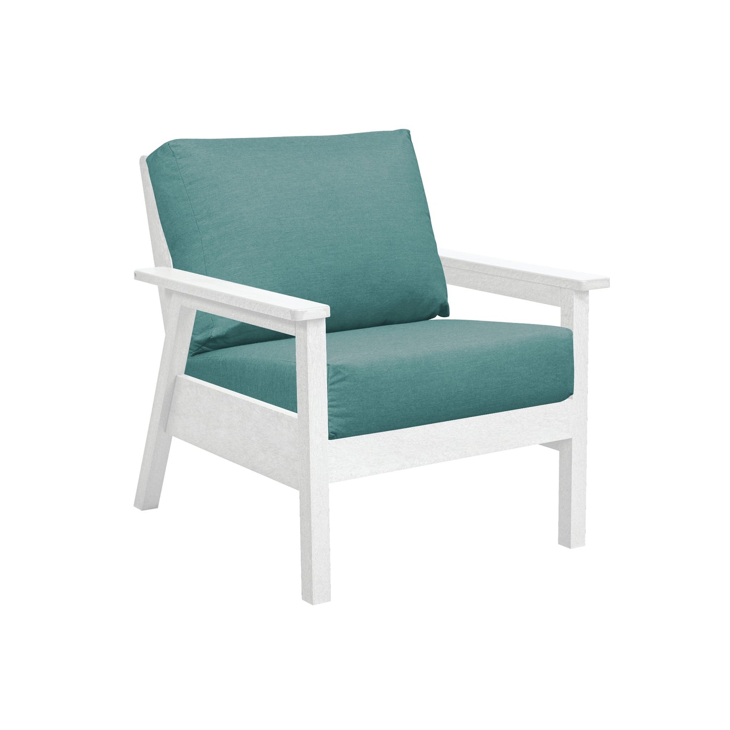 Tofino Chair WHITE FRAME WITH CUSHIONS - DSF281 [DSF241]