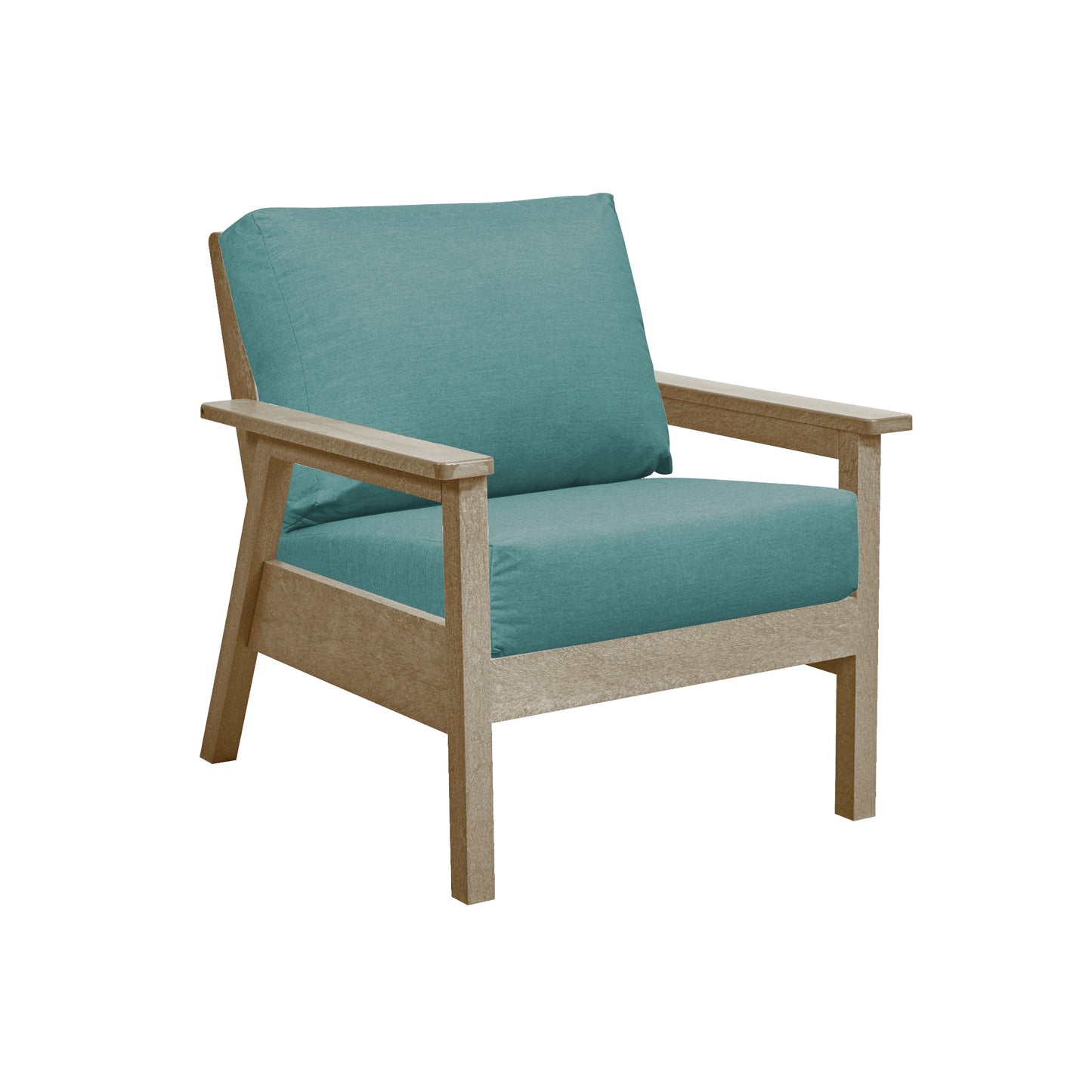 Tofino Chair BEIGE FRAME WITH CUSHIONS - DSF281 [DSF241}