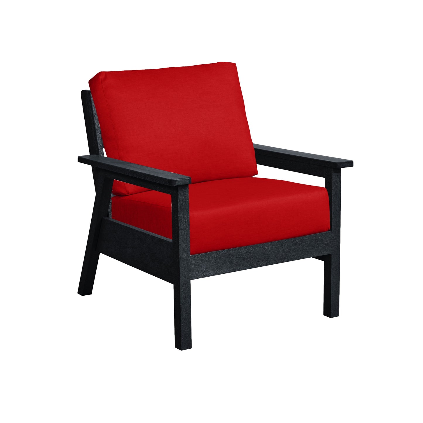 Tofino Chair Black FRAME WITH CUSHIONS - DSF281 [DSF241]