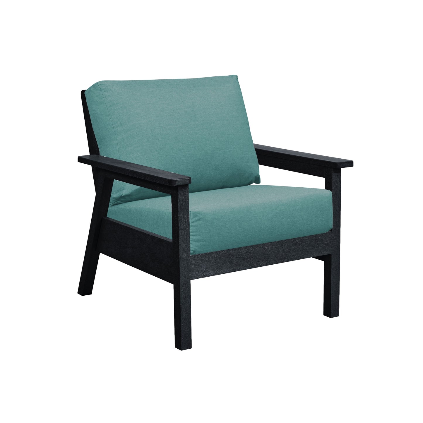 Tofino Chair Black FRAME WITH CUSHIONS - DSF281 [DSF241]