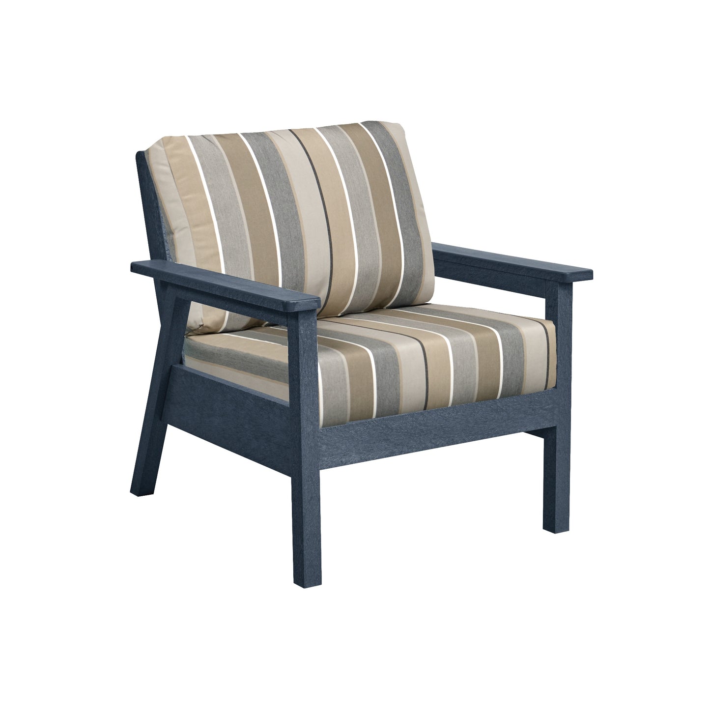 Tofino Chair SLATE FRAME WITH CUSHIONS - DSF281 [DSF241]