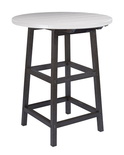 32" Round Table Top w/ 40" Pub Table Legs - TT03/TB03